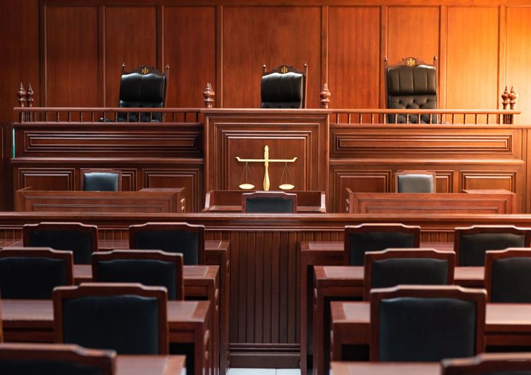 courtroom empty